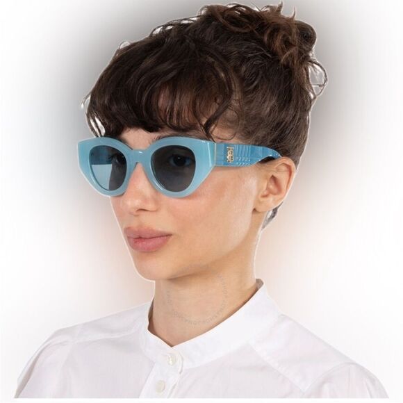Burberry Blue Sunglasses with Case NWT - Picture 1 of 11